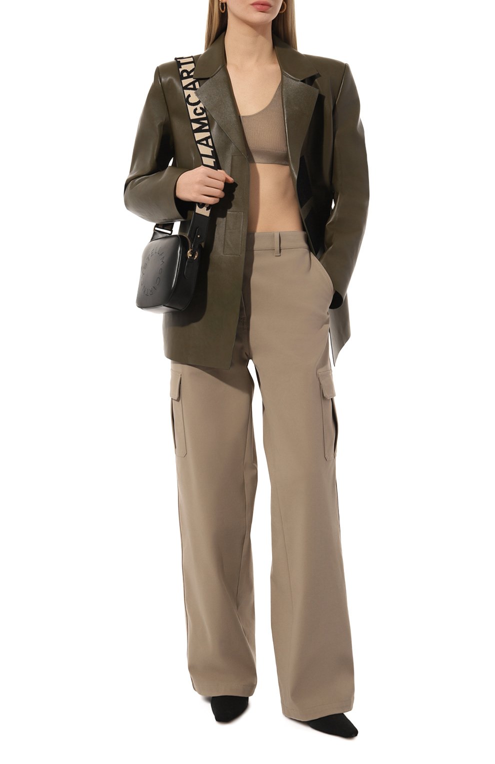 Сумка stella logo mini STELLA MCCARTNEY черного цвета по цене 92850 руб., арт. 700266/W8542, фото 7 Сумка stella logo mini STELLA MCCARTNEY, арт. 700266/W8542, фото 7