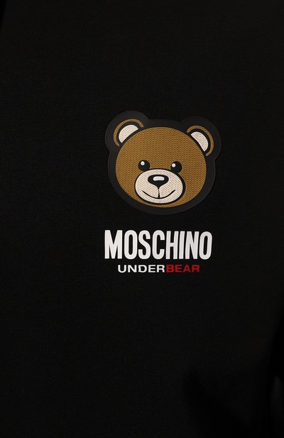 Хлопковое худи MOSCHINO, арт. A1790/4413, фото 5