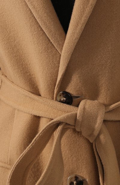 Кашемировое пальто BOTTEGA VENETA бежевого цвета по цене 681000 руб., арт. 566922/VF3W1, фото 5 Кашемировое пальто BOTTEGA VENETA, арт. 566922/VF3W1, фото 5