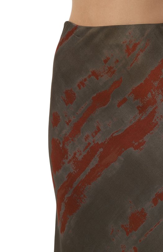 Юбка из вискозы Lorena Antoniazzi A2464G021A/4727 Коричневый  A2464G021A/4727 Фото 5