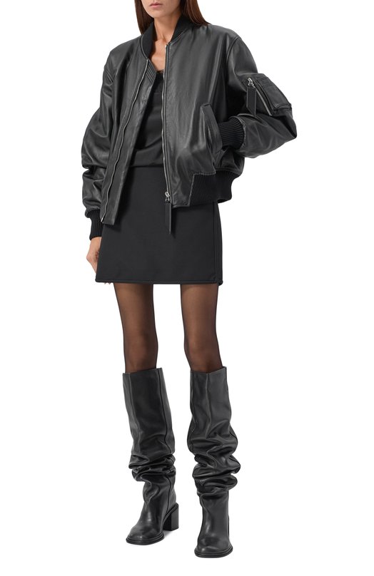 Кожаные сапоги Nature Naked Wolfe NATURE/NAPPA PRINCE Чёрный  NATURE/NAPPA PRINCE Фото 3