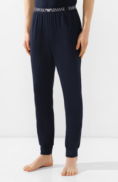 Хлопковые джоггеры EMPORIO ARMANI, арт. 111690/9P720, фото 3