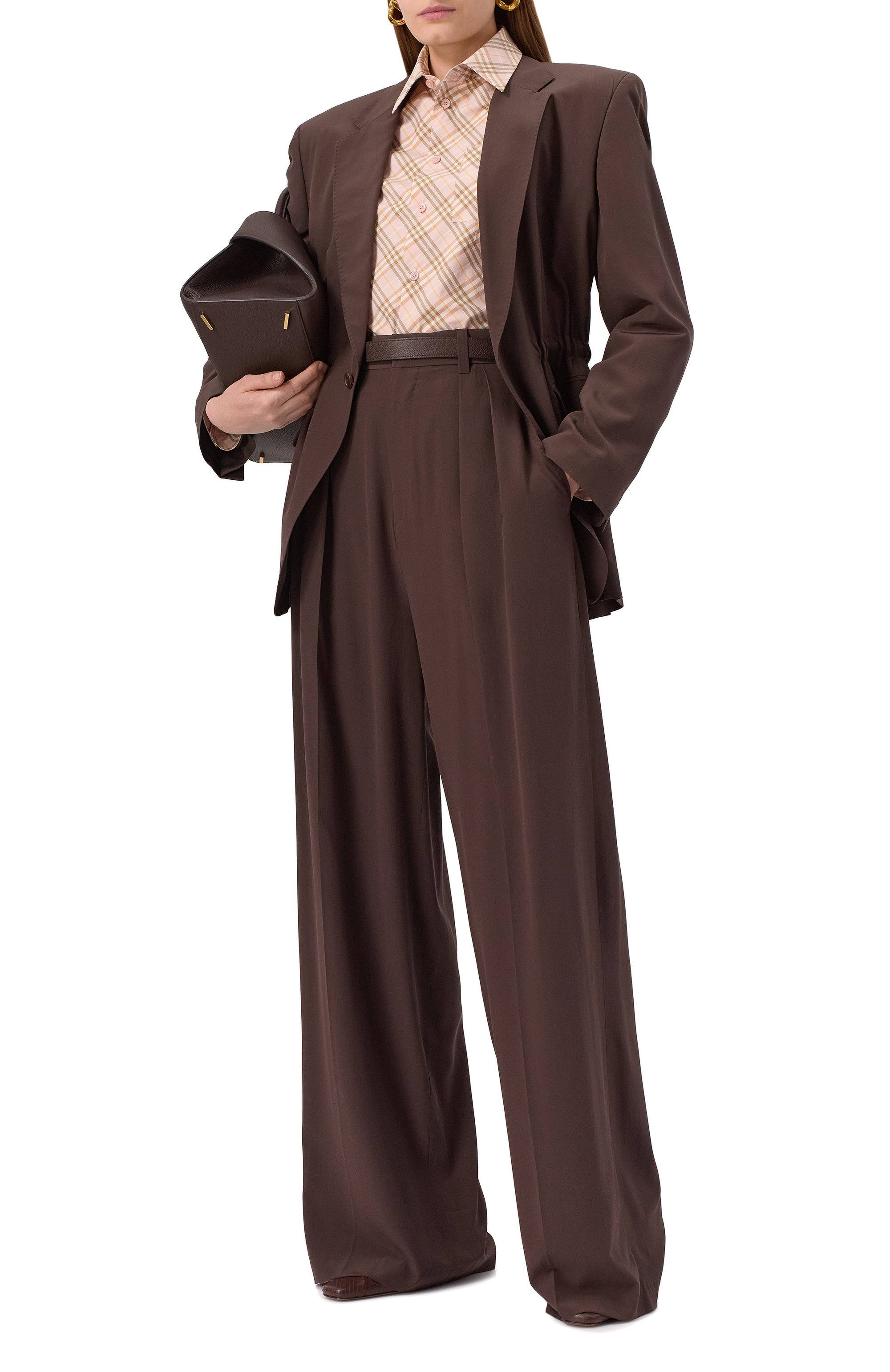 Хлопковая рубашка BURBERRY розового цвета по цене 84250 руб., арт. 8101134, фото 2 Хлопковая рубашка BURBERRY, арт. 8101134, фото 2