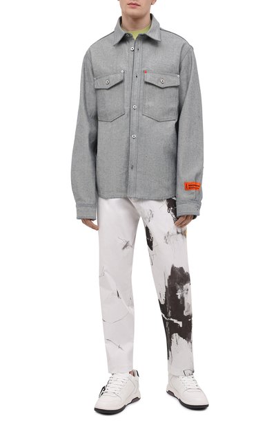 Джинсовая рубашка HERON PRESTON, арт. HMYD007S21DEN0024700, фото 2