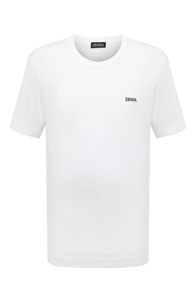Мужская хлопковая футболка ZEGNA, арт. E7360A5/B760
