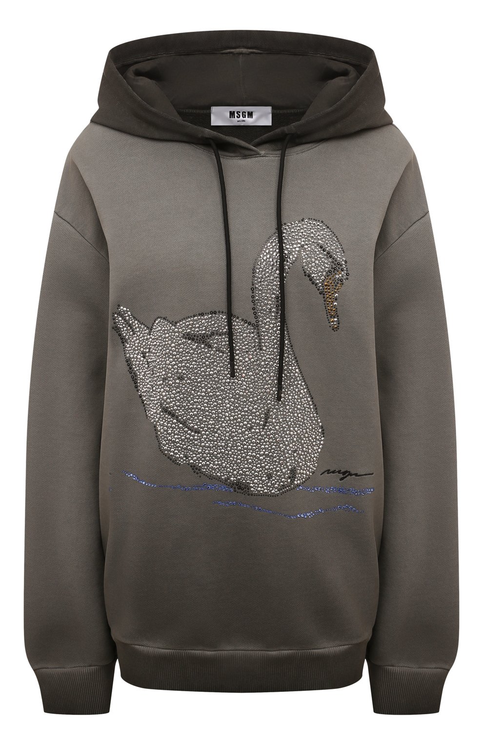 Хлопковое худи MSGM, арт. 3742MDM87/247587, фото 1