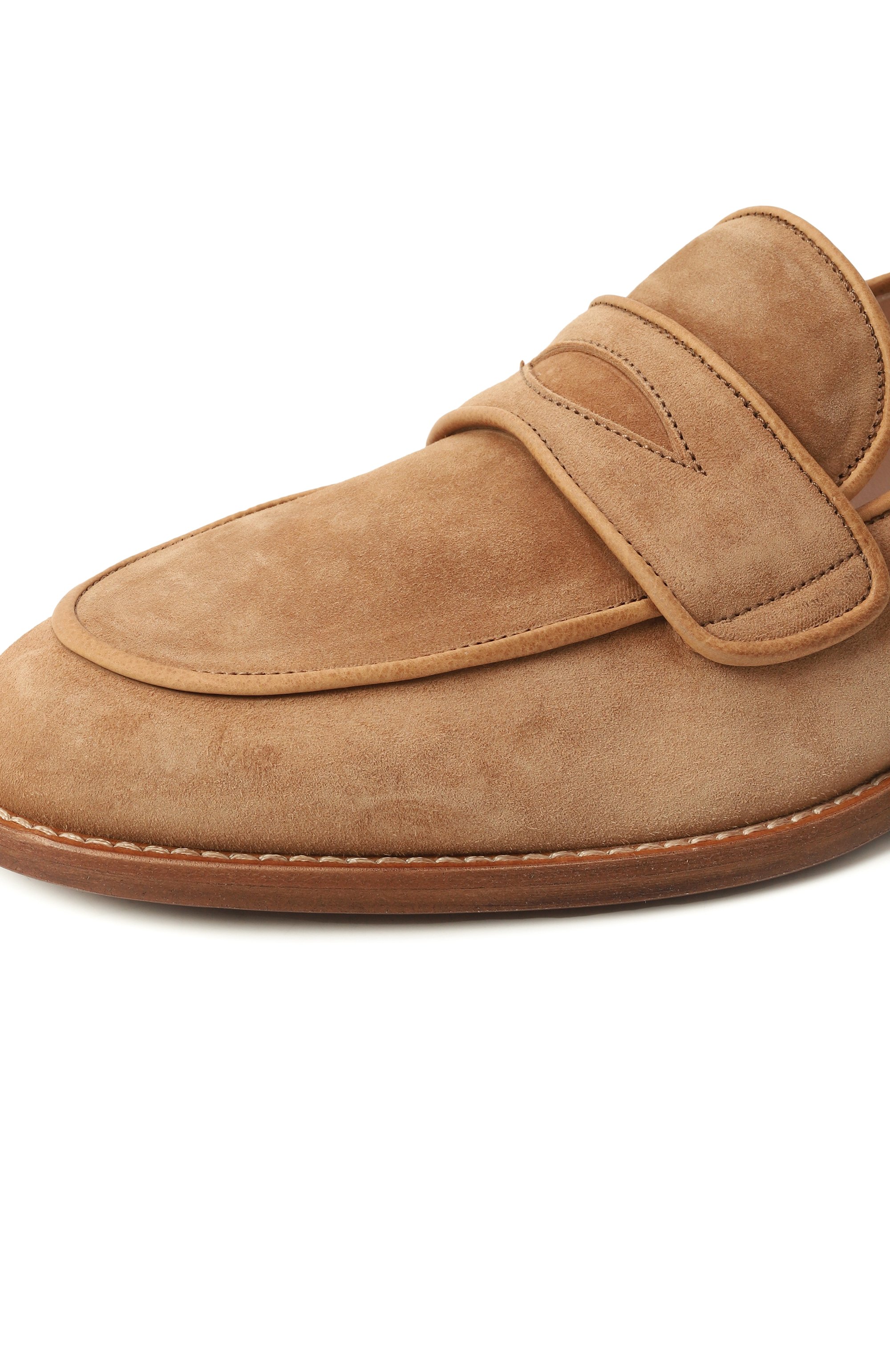 Замшевые пенни-лоферы PANTANETTI, арт. 18840F, фото 6