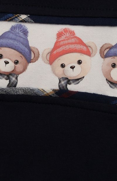 Хлопковая толстовка MONNALISA, арт. 28D802, фото 3