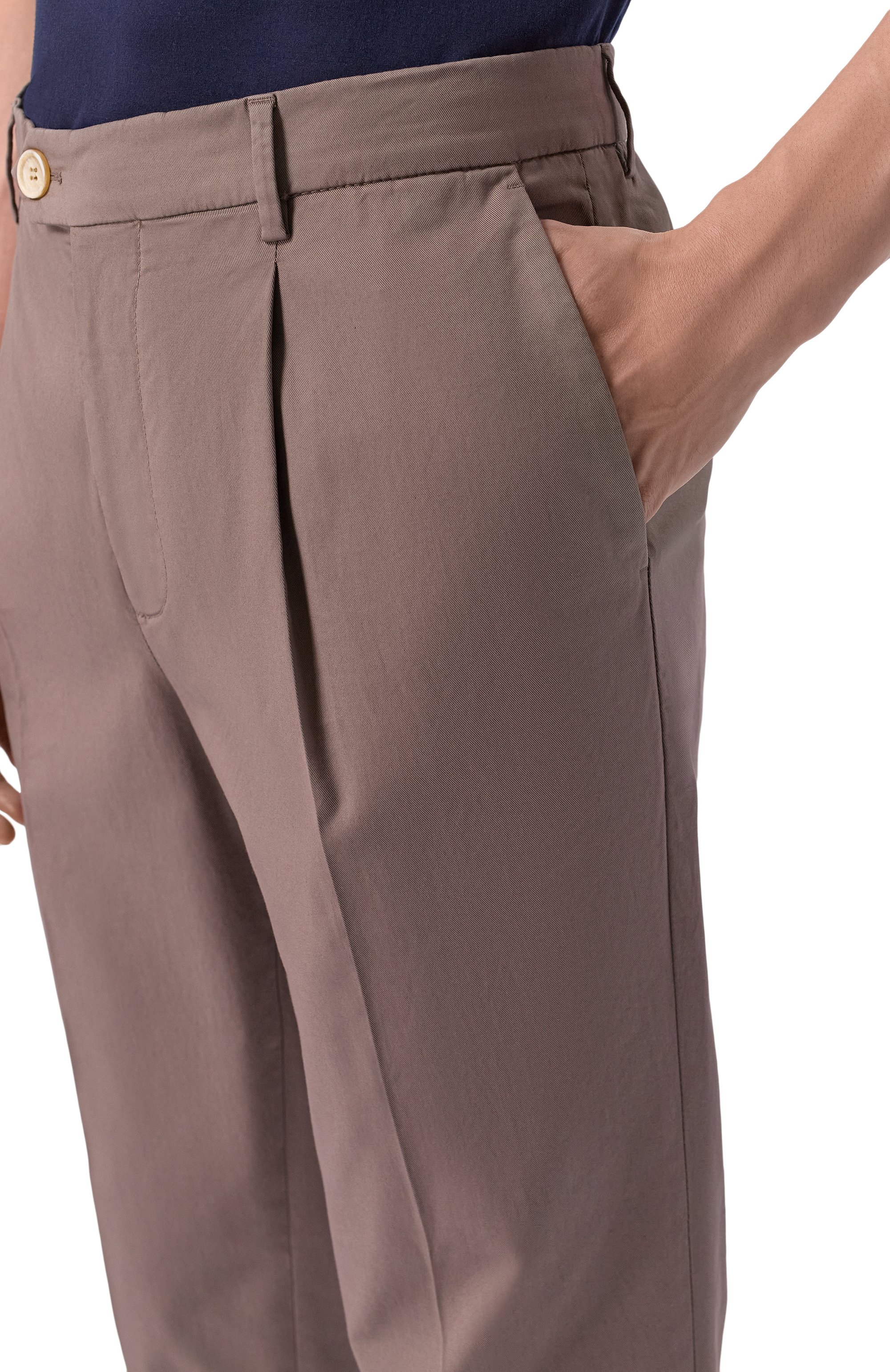 Хлопковые брюки BRUNELLO CUCINELLI, арт. M289LE1450, фото 5