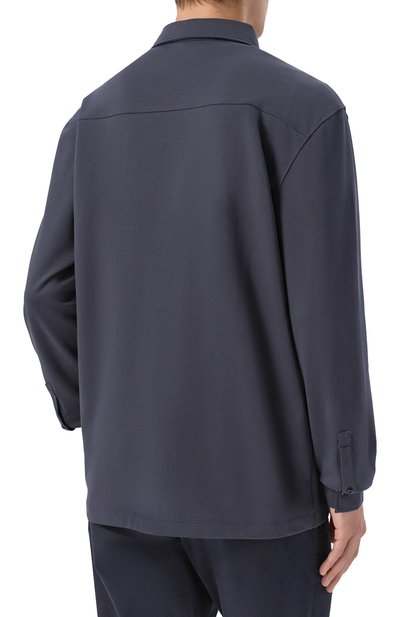 Рубашка BOGNER темно-синего цвета по цене 23700 руб., арт. 58079784, фото 4 Рубашка BOGNER, арт. 58079784, фото 4