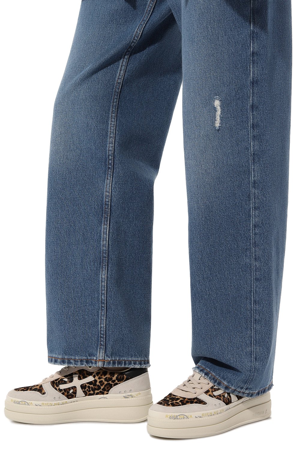 Кожаные кеды micol PREMIATA, арт. MIC0L/VAR 6828, фото 3