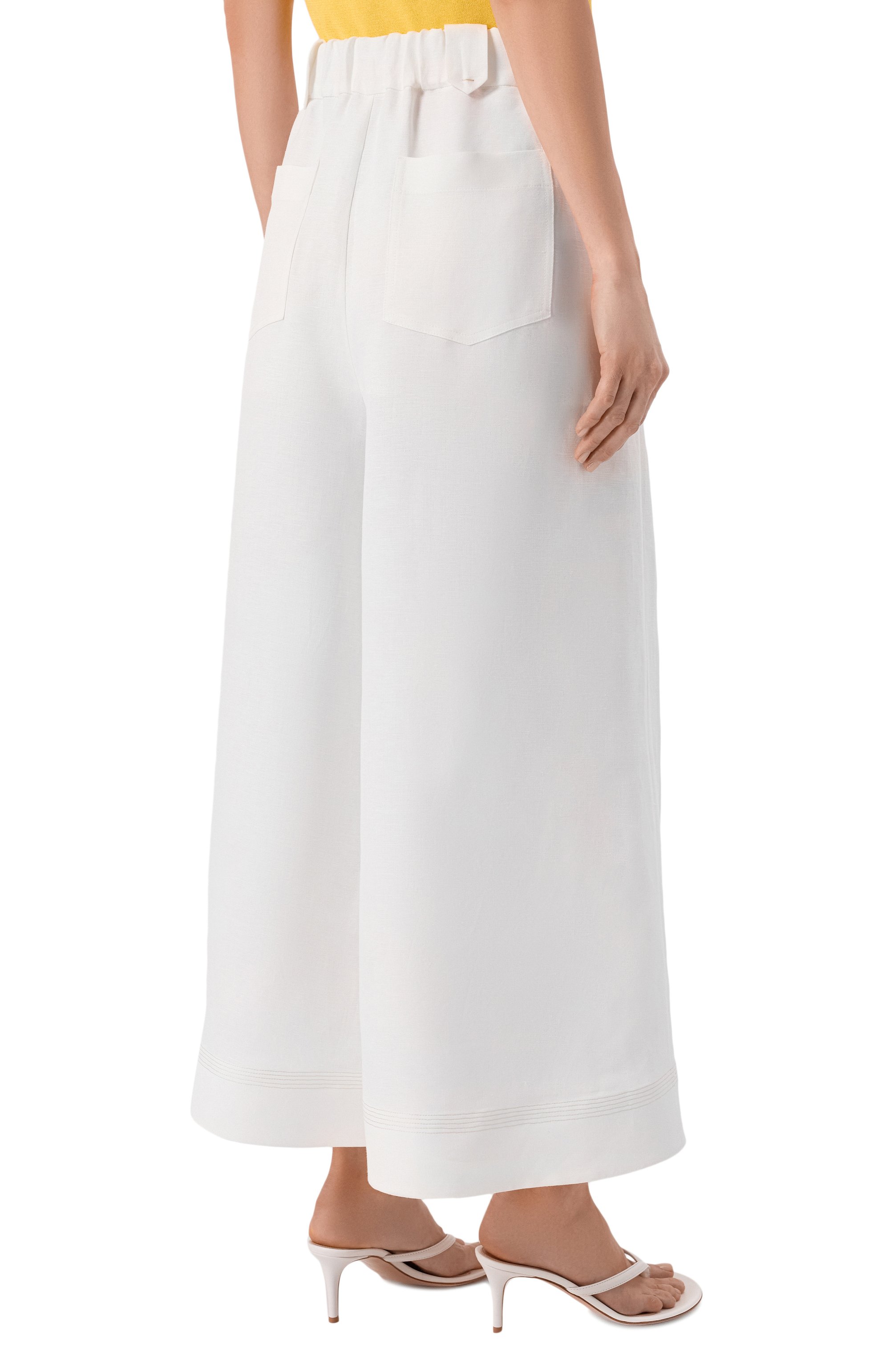 Брюки изо льна и вискозы FREEAGE, арт. WS26.PT189.2070.100, фото 4