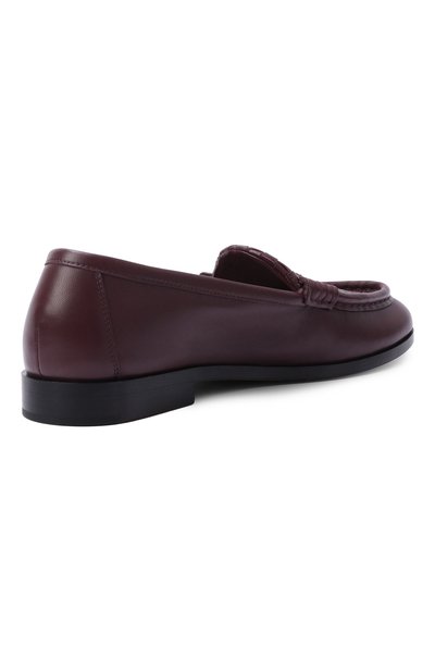 Кожаные лоферы silenzio BOTTEGA VENETA, арт. 876126/VBSD0, фото 5