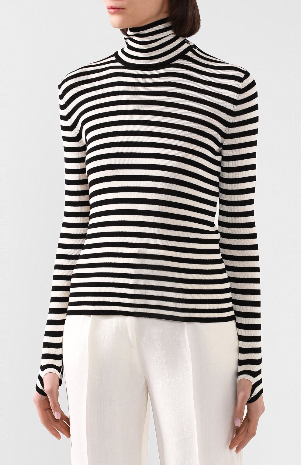 Водолазка из вискозы PETAR PETROV, арт. KYAH S20K7, фото 3