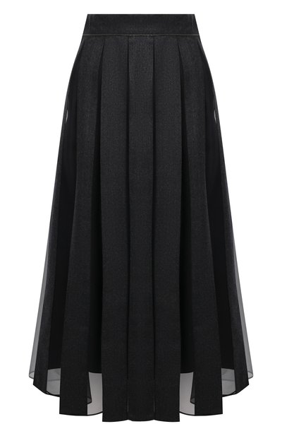 Женская шерстяная юбка BRUNELLO CUCINELLI, арт. ME226G3114