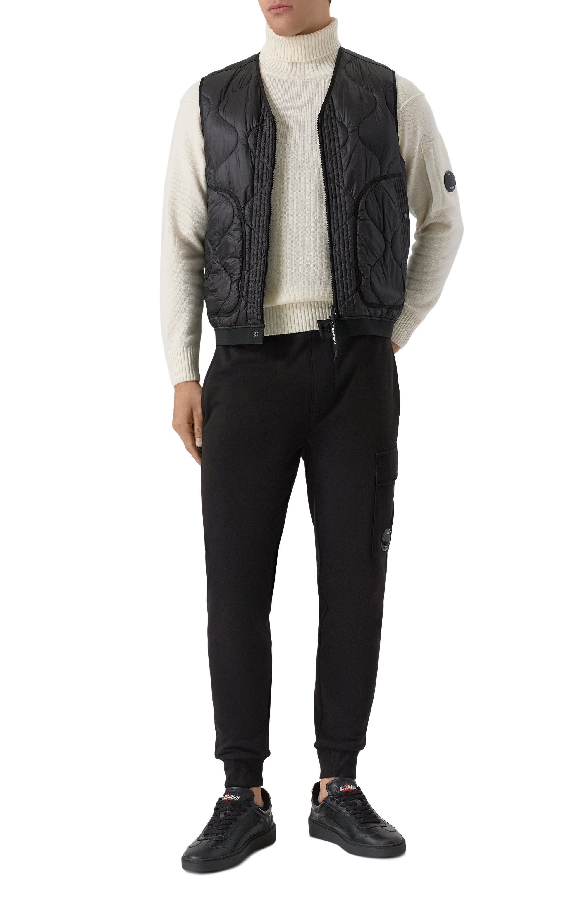 Утепленный жилет C.P. COMPANY, арт. 19CMVE049A110158A, фото 2