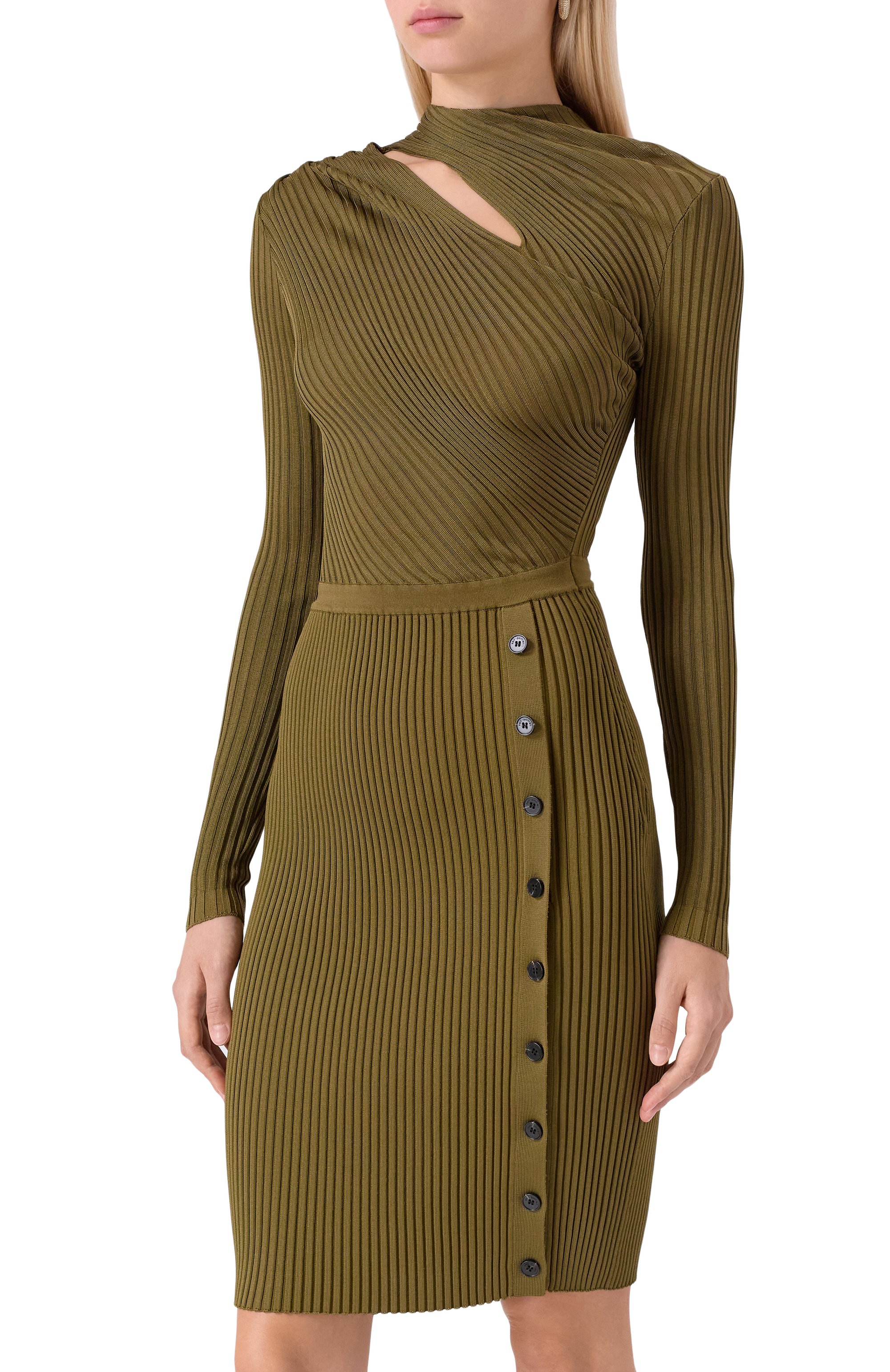 Платье из вискозы SELF-PORTRAIT, арт. PF25080SG, фото 3