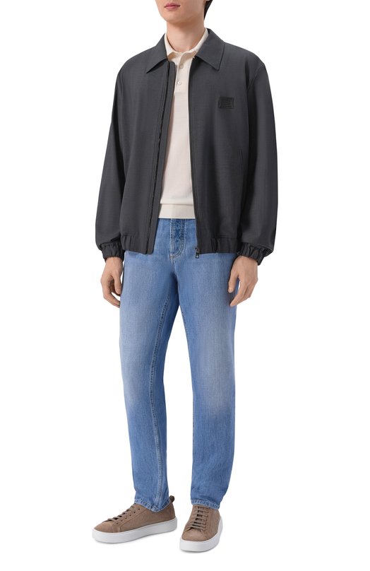 Замшевые кеды Foley Blu Barrett F0LEY-14102.3/LIGHT CASHEMERE Бежевый  F0LEY-14102.3/LIGHT CASHEMERE Фото 2