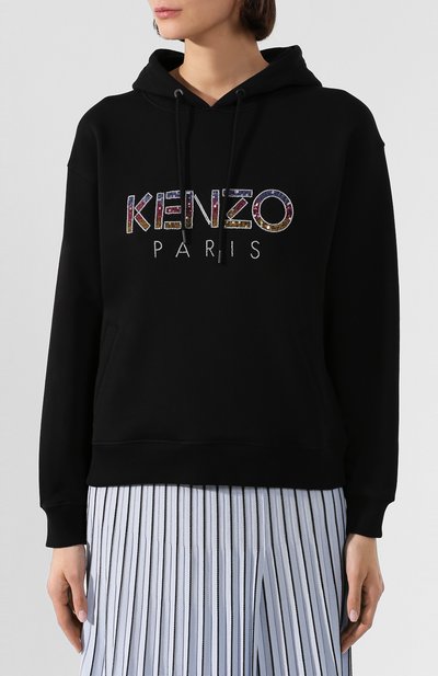 Хлопковое худи KENZO, арт. FA52SW866962, фото 3