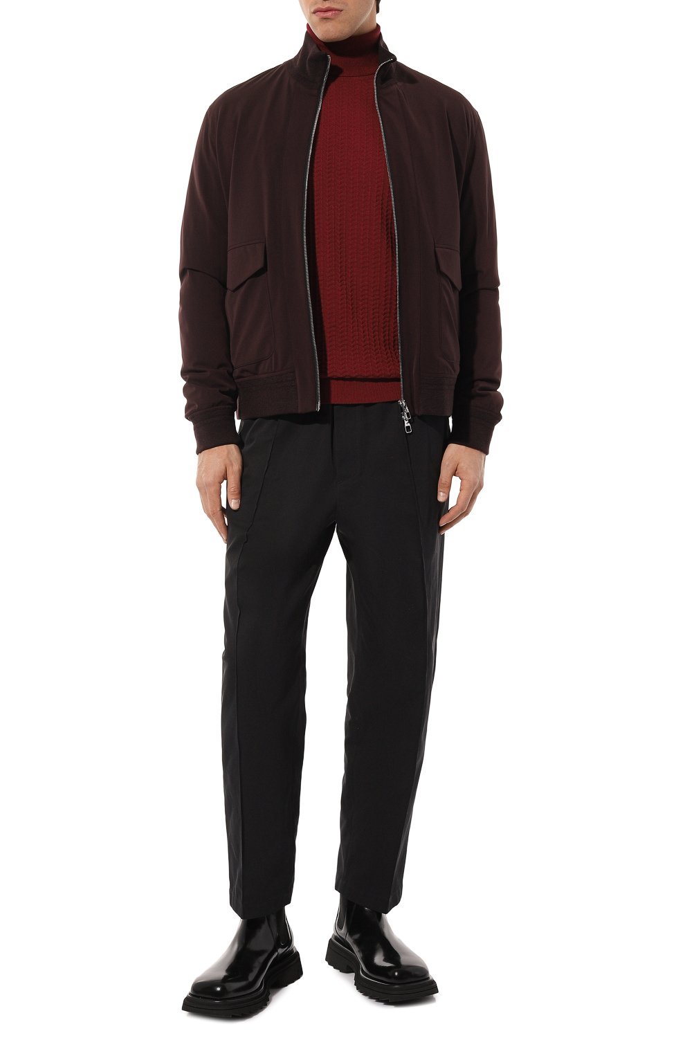 Водолазка из хлопка и кашемира GIORGIO ARMANI, арт. 6RSMA6/SMA6Z, фото 2