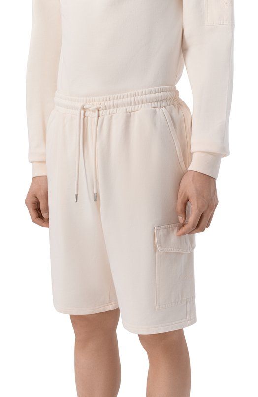 Хлопковые шорты MC2 Saint Barth ARG0001-00095L/ARG0 Кремовый  ARG0001-00095L/ARG0 Фото 3