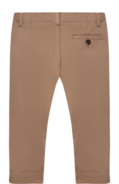 Брюки из хлопка с контрастной отделкой GUCCI, арт. 475408/XBB56, фото 2