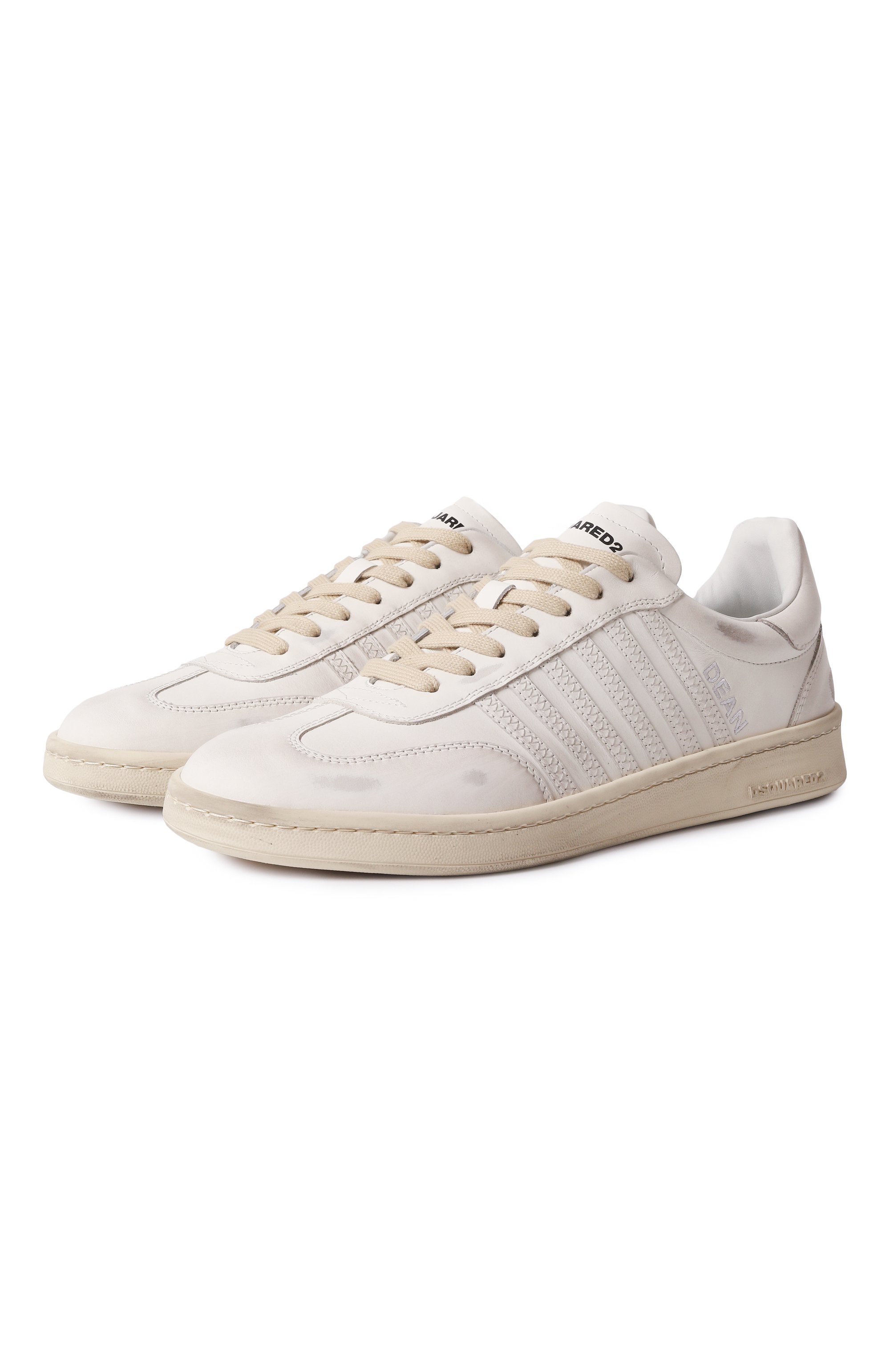 Кожаные кеды boxer DSQUARED2, арт. SNM0364/01507854, фото 1