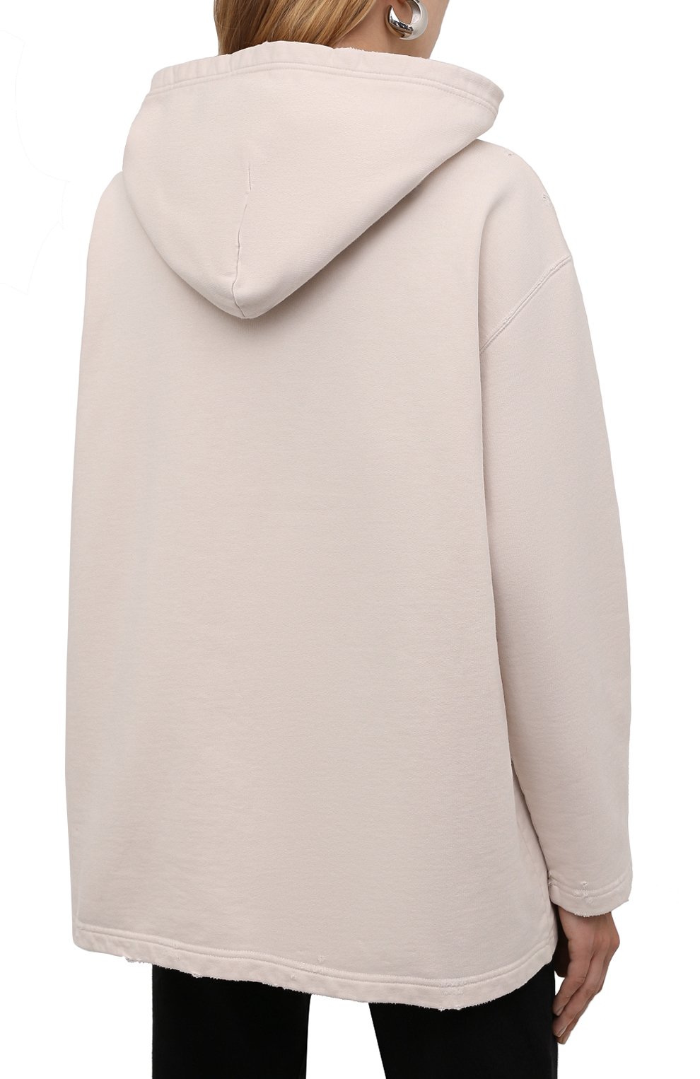 Хлопковое худи BALENCIAGA, арт. 670946/TLV56, фото 4
