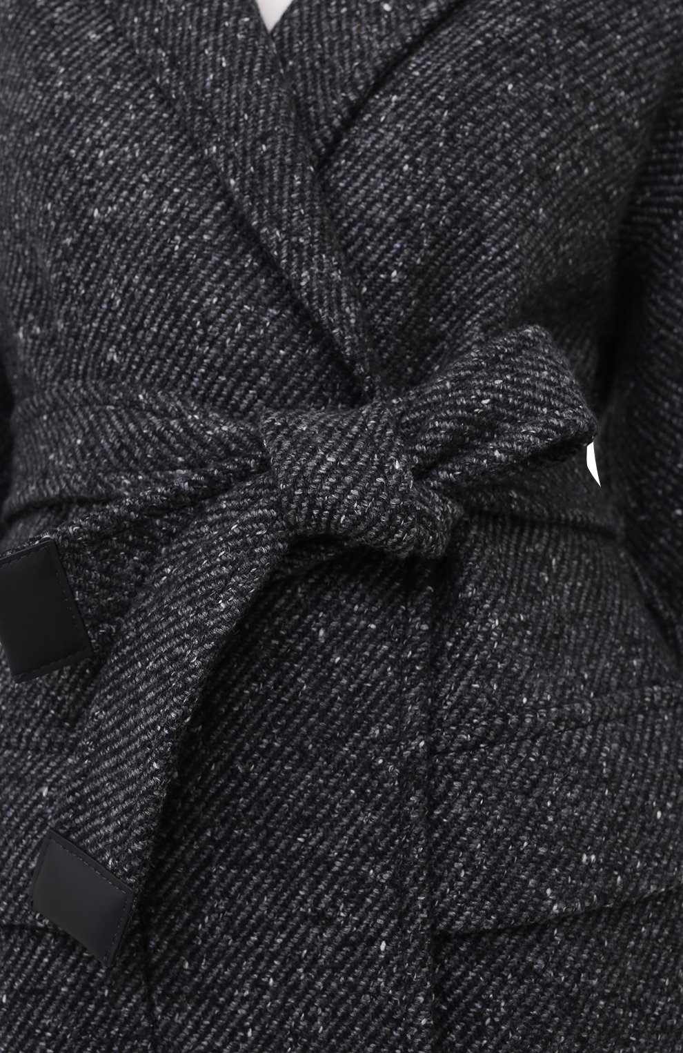 Кашемировое пальто LORO PIANA серого цвета по цене 541500 руб., арт. FAL2987, фото 5 Кашемировое пальто LORO PIANA, арт. FAL2987, фото 5