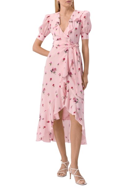 Шелковое платье ALESSANDRA RICH, арт. FABX4006-F4466, фото 3