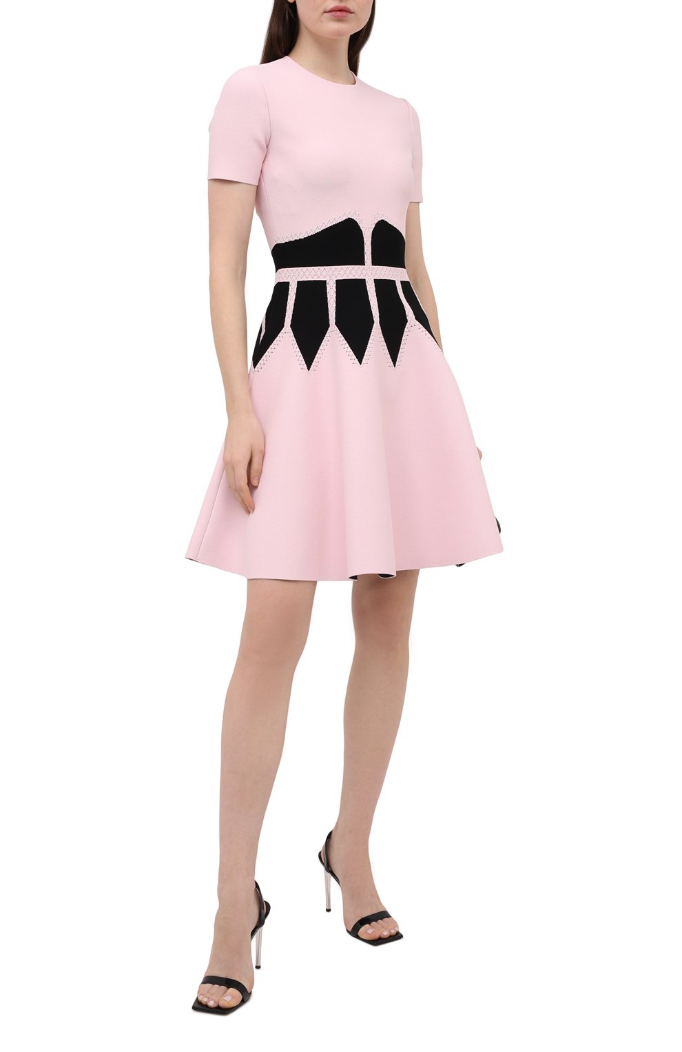 Платье из вискозы ALEXANDER MCQUEEN, арт. 650284/Q1ASI, фото 2