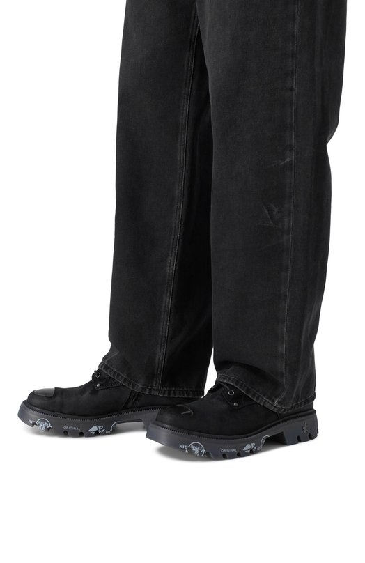 Комбинированные ботинки Brixton Premiata BRIXT0N/VAR 471M Чёрный  BRIXT0N/VAR 471M Фото 3