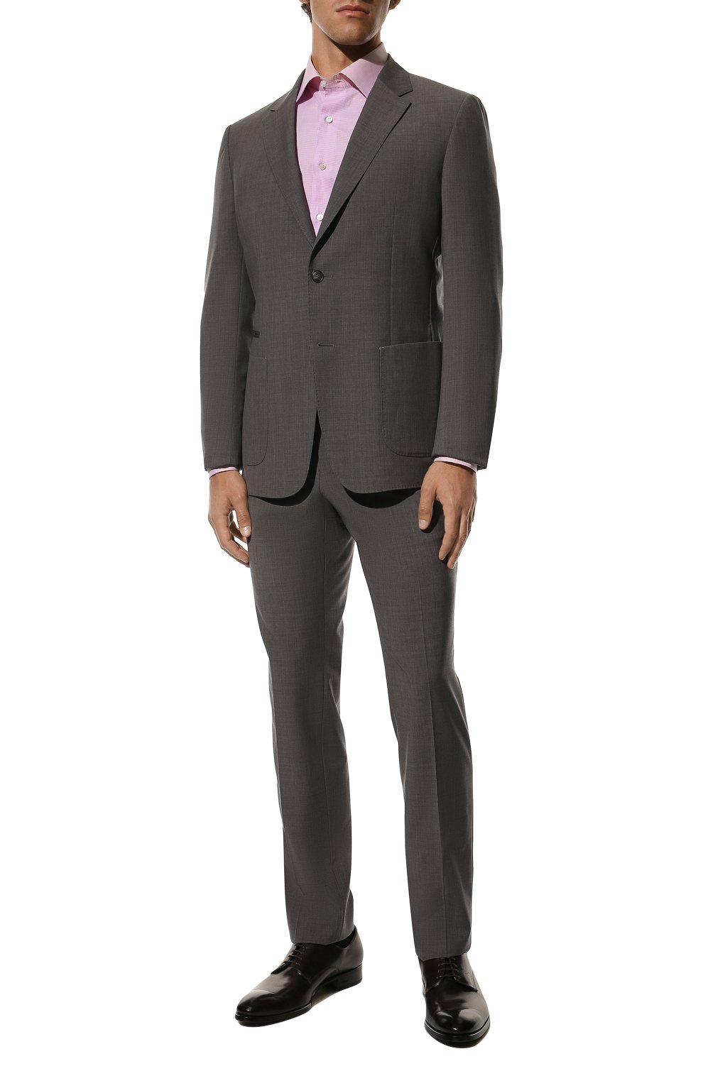 Хлопковая сорочка STEFANO RICCI розового цвета по цене 89950 руб., арт. MC003678/L108, фото 2 Хлопковая сорочка STEFANO RICCI, арт. MC003678/L108, фото 2