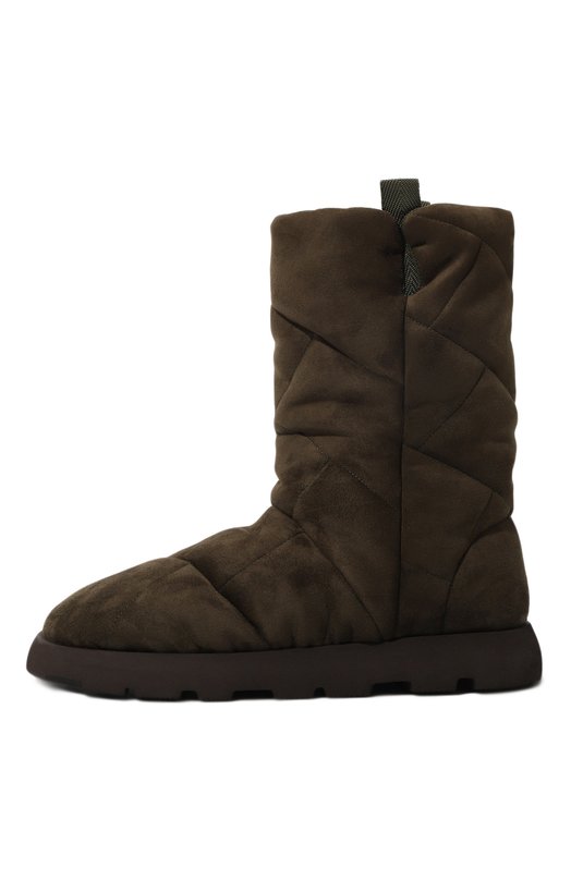 Текстильные сапоги Piumestudio Хаки, фото 4