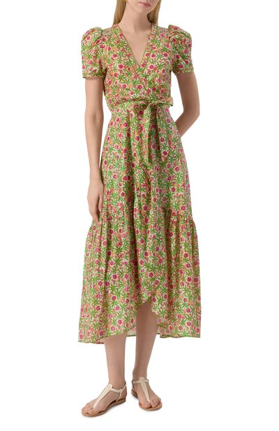 Хлопковое платье POUPETTE ST BARTH, арт. W3AR25LKHNP, фото 3