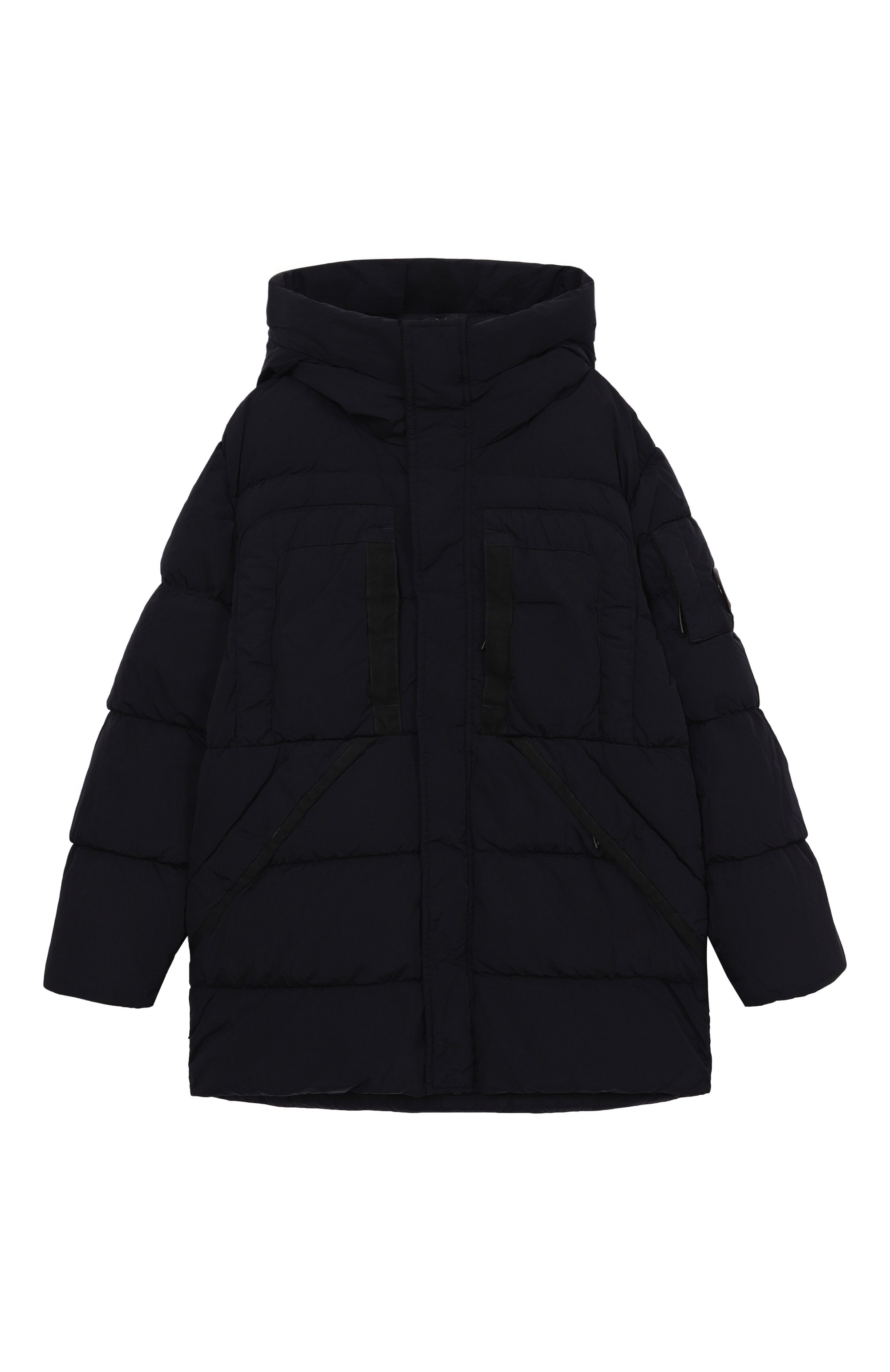 Пуховое пальто C.P. COMPANY, арт. CUS019/L3C00/10-14, фото 1