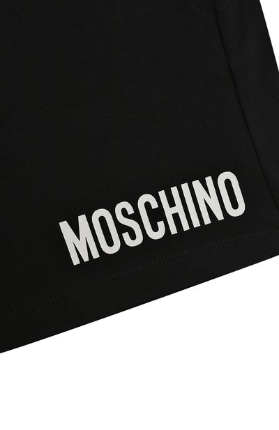 Хлопковые шорты MOSCHINO, арт. HRQ002/LBA10/4-8, фото 3