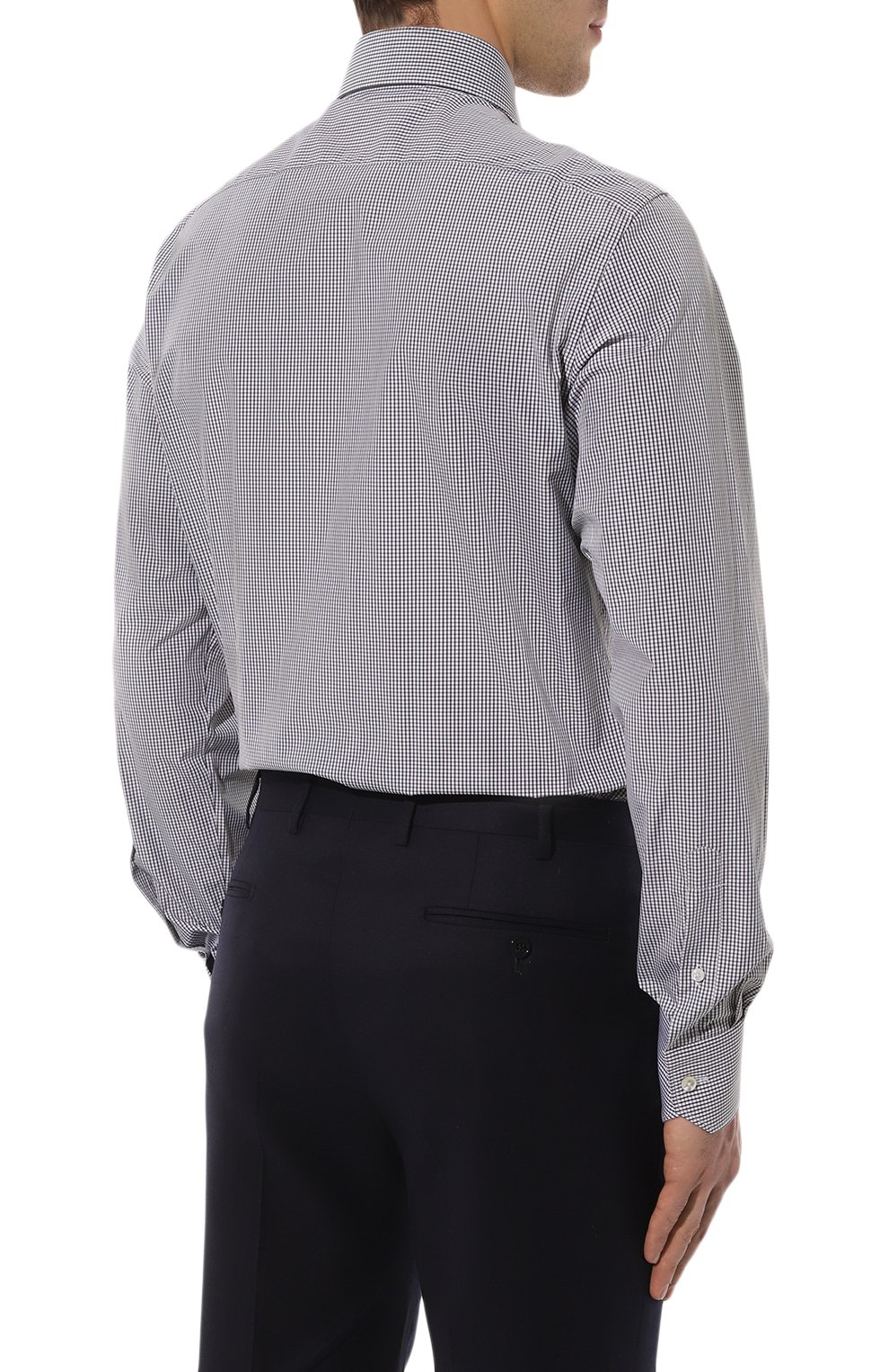 Хлопковая сорочка ZEGNA, арт. 601045A6/9MS0BA, фото 5