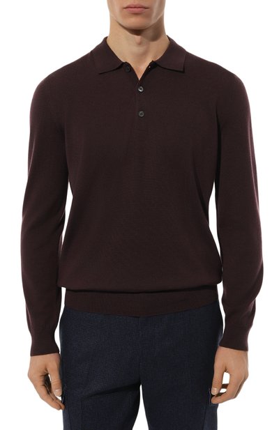 Шерстяное поло CORNELIANI, арт. 94M507-9425100, фото 3