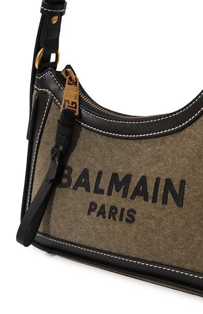 Сумка b-army BALMAIN хаки цвета по цене 84150 руб., арт. DN1BT743/TCLB, фото 3 Сумка b-army BALMAIN, арт. DN1BT743/TCLB, фото 3