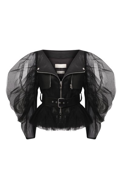 Кожаная куртка ALEXANDER MCQUEEN, арт. 659837/Q5AF7, фото 1