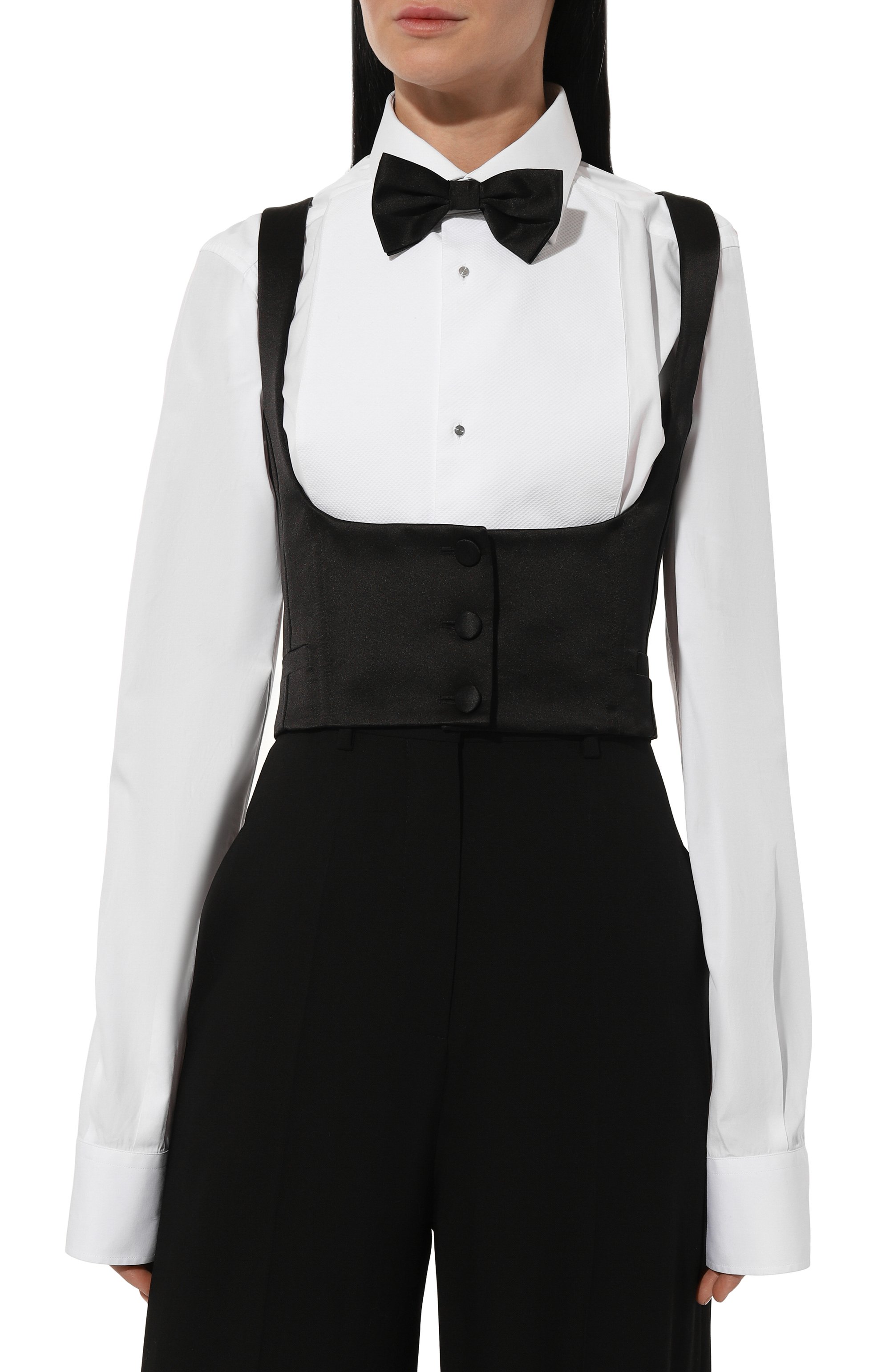 Атласный жилет DOLCE & GABBANA, арт. F792ET/FU1KM, фото 3