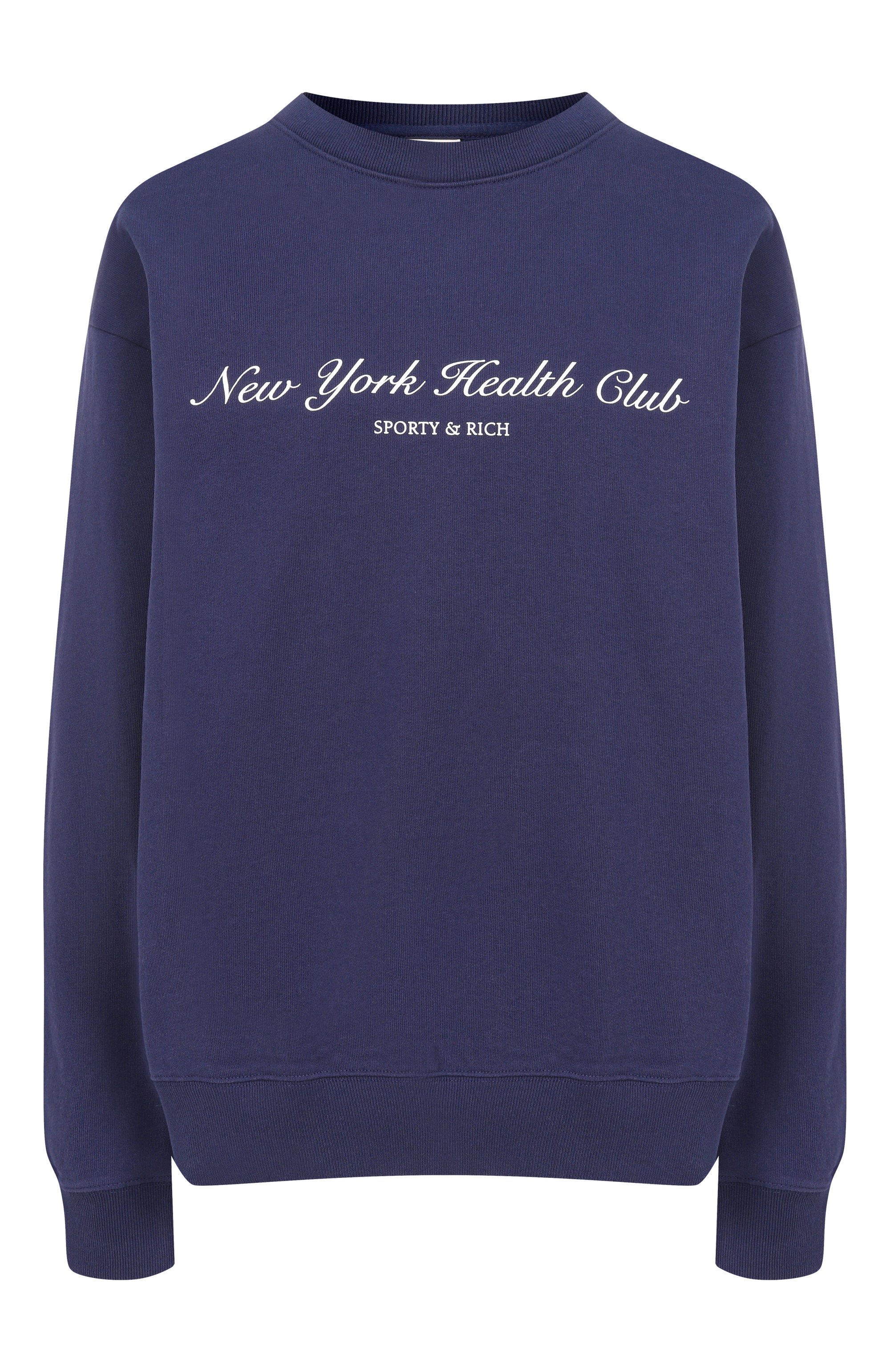 Хлопковый свитшот SPORTY AND RICH, арт. ST07166043BL106, фото 1