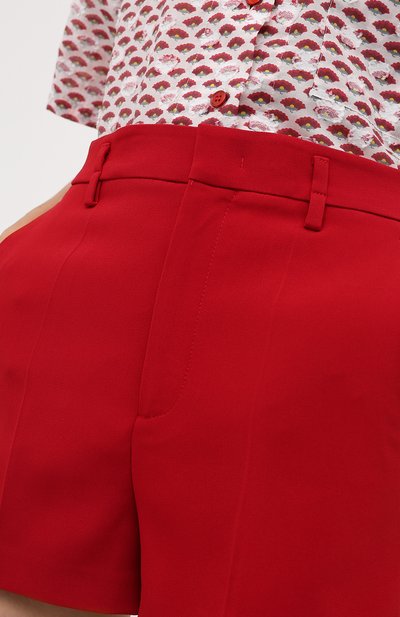 Шорты REDVALENTINO красного цвета по цене 33950 руб., арт. UR3RFD30/2EU, фото 5 Шорты REDVALENTINO, арт. UR3RFD30/2EU, фото 5