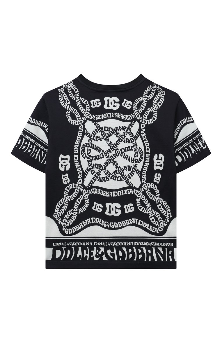 Хлопковая футболка DOLCE & GABBANA, арт. L4JTEY/G7L0C/2-6, фото 1