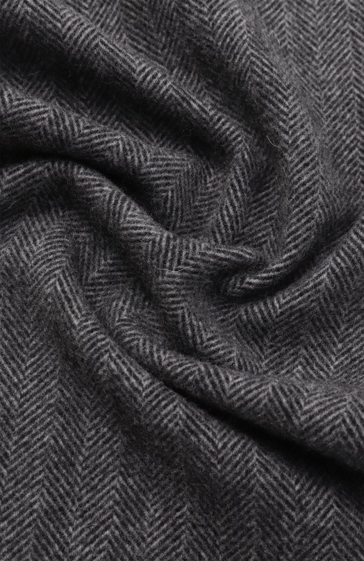 Шарф из шерсти и кашемира Andrea Campagna 623253 Серый  623253 Фото 3