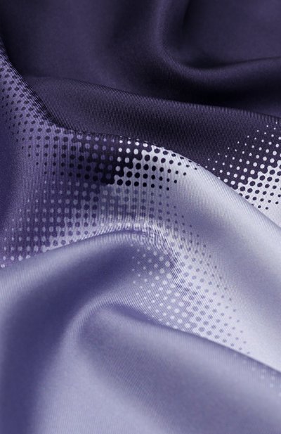 Шелковый платок LANVIN фиолетового цвета по цене 7250 руб., арт. 2719/HANDKERCHIEF, фото 3 Шелковый платок LANVIN, арт. 2719/HANDKERCHIEF, фото 3