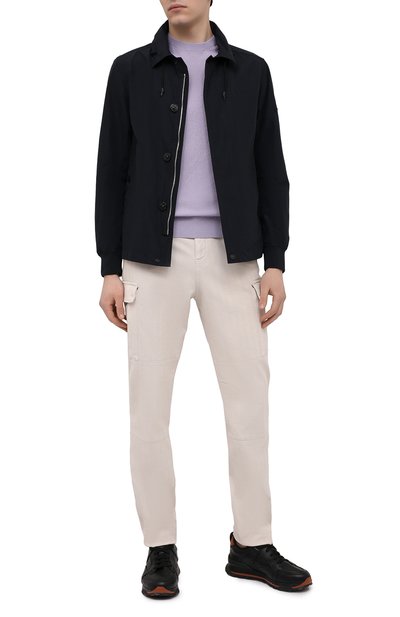 Джемпер из хлопка и шелка IL BORGO CASHMERE, арт. 55-821G0, фото 2