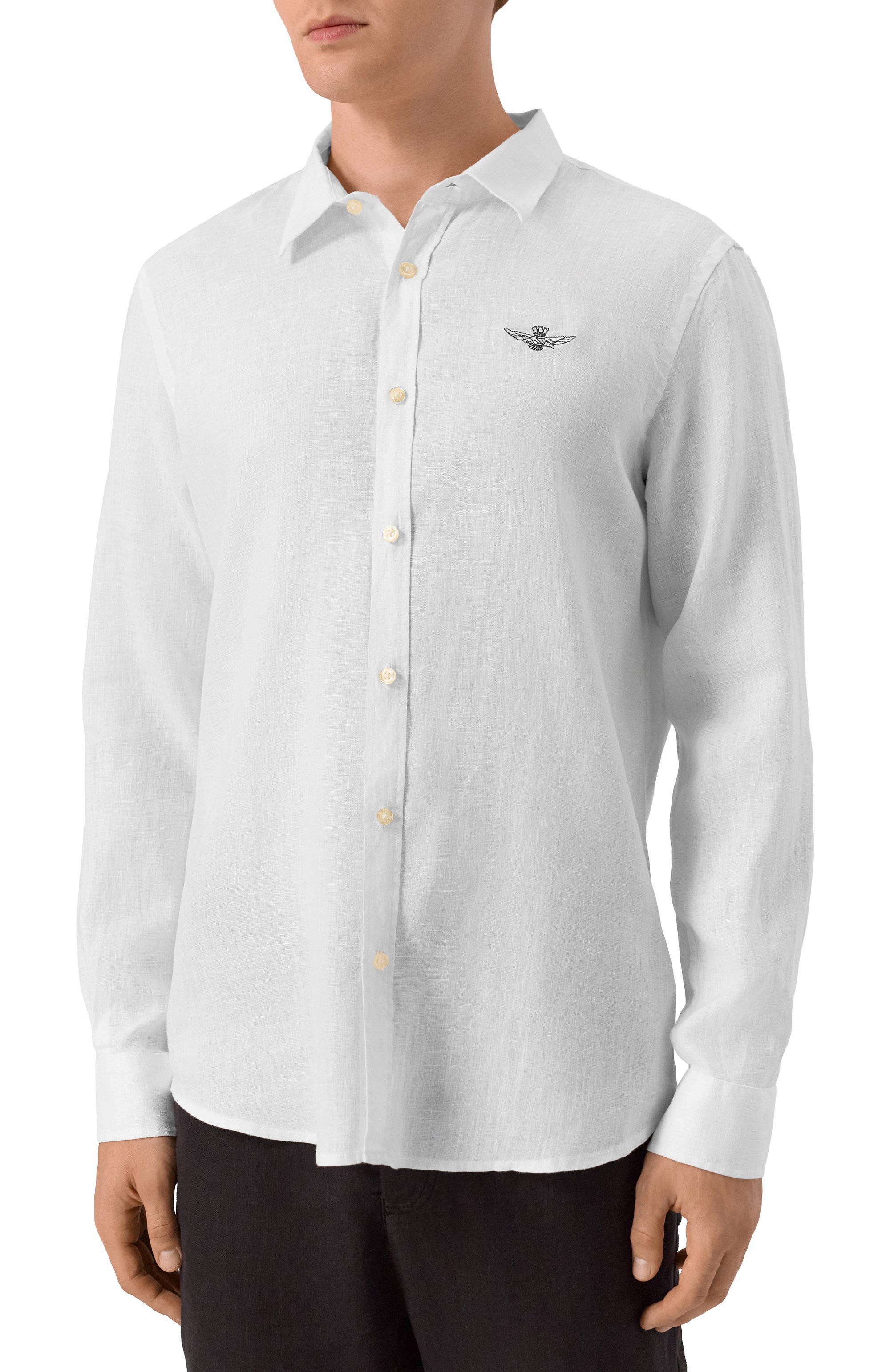 Льняная рубашка AERONAUTICA MILITARE, арт. CA1239CT3089, фото 3