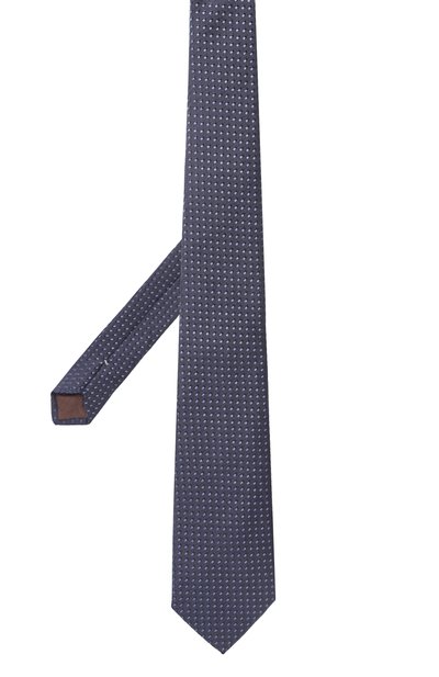 Галстук из шелка и льна CANALI, арт. 18/HJ04280, фото 3